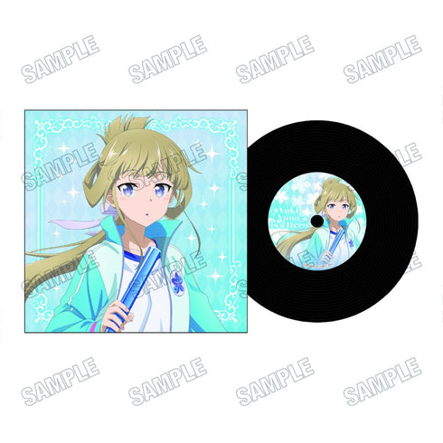 『結城友奈は勇者である』描き下ろしレコード風コースター【勇気のバトン展ver.】8乃木若葉